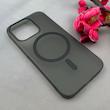 قاب گوشی iPhone 15 Pro آیفون اسلیم Slim مگ سیف دار اورجینال ایر اسکین مات مشکی کد 106155