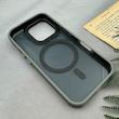 قاب گوشی iPhone 16 Pro آیفون ضدضربه اورجینال Camera Protection مگ سیف دار شفاف مشکی کد 106421
