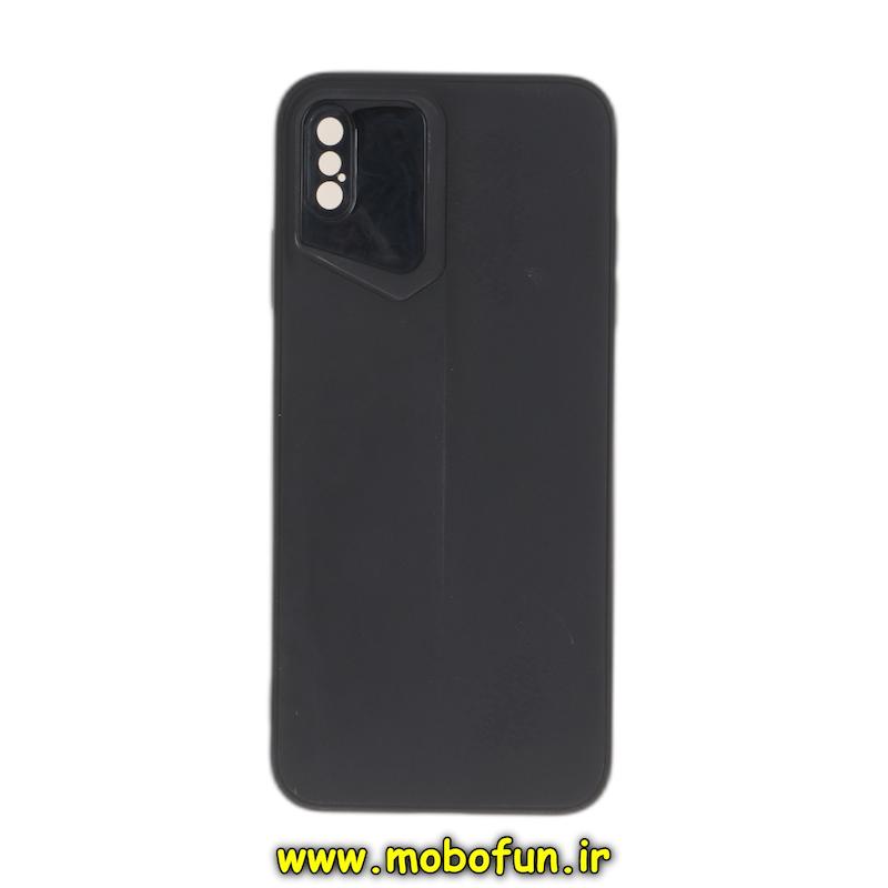 قاب گوشی iPhone XS Max آیفون سری Porsche Design سیلیکونی ژله ای محافظ لنز دار مشکی کد 94527