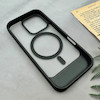 قاب گوشی iPhone 16 Pro آیفون استندشو مگ سیف دار اورجینال مات مشکی کد 106443