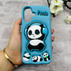قاب گوشی iPhone 16 / iPhone 17 آیفون سیلیکونی پاک کنی طرح پاندا پاپ سوکت برجسته کد 106179
