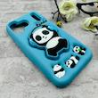قاب گوشی iPhone 17 Pro Max آیفون سیلیکونی پاک کنی طرح پاندا پاپ سوکت برجسته کد 106185