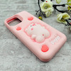 قاب گوشی iPhone 13 Pro Max آیفون سیلیکونی پاک کنی طرح Piggy برجسته کد 106200