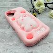 قاب گوشی iPhone 16 / iPhone 17 آیفون سیلیکونی پاک کنی طرح Piggy برجسته کد 106205