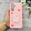 قاب گوشی Galaxy A17 / A36 / A56 سامسونگ سیلیکونی پاک کنی طرح Piggy برجسته کد 106209