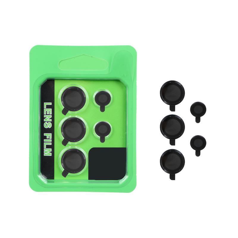 محافظ لنز Galaxy S23 Ultra سامسونگ مناسب برای دوربین گوشی مدل رینگی فلزی Lens Film مشکی کد 94570