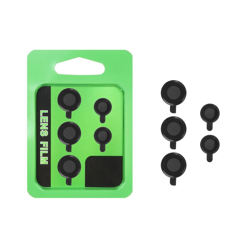 محافظ لنز Galaxy S24 Ultra سامسونگ مناسب برای دوربین گوشی مدل رینگی فلزی Camera Film مشکی کد 94575