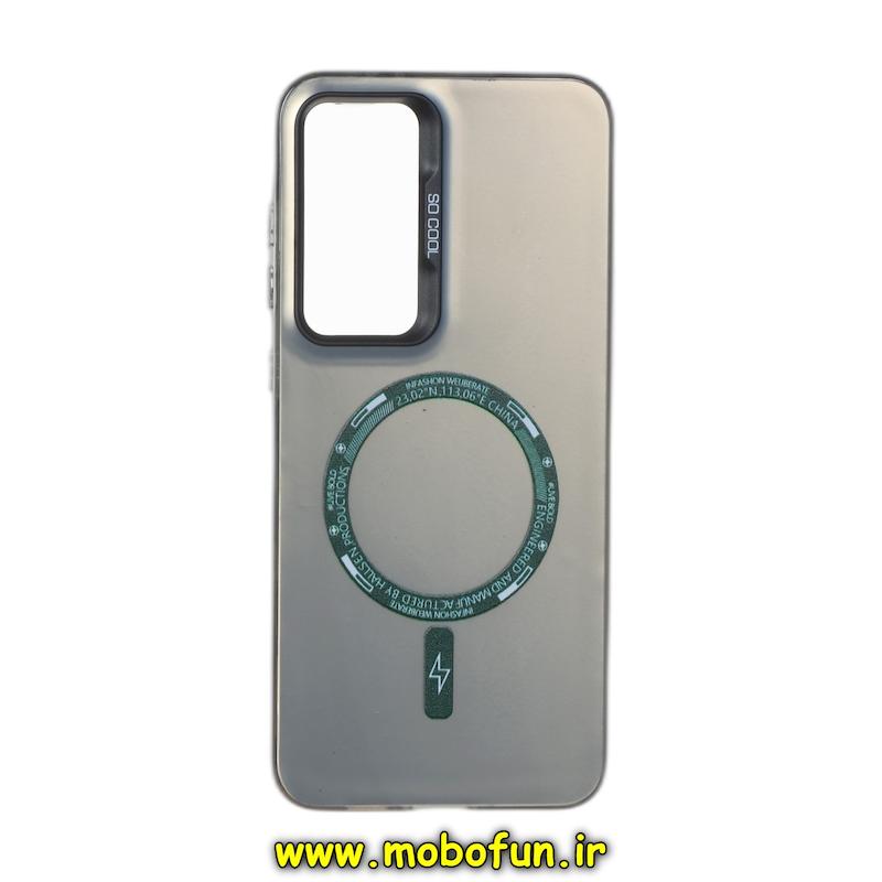 قاب گوشی Galaxy S24 FE سامسونگ So CooL اورجینال طرح مگ سیف اسپرت مشکی کد 94634