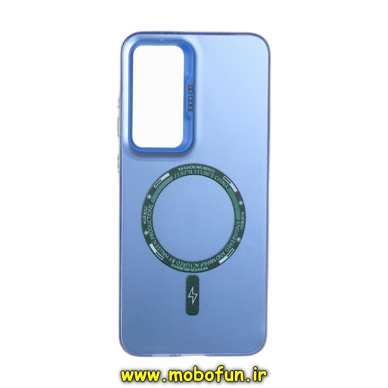 قاب گوشی Galaxy S24 FE سامسونگ So CooL اورجینال طرح مگ سیف اسپرت آبی کد 94635
