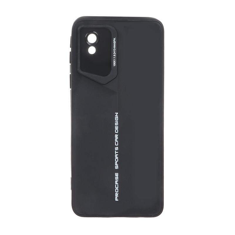 قاب گوشی Galaxy A01 Core / Galaxy A3 Core سامسونگ سری Porsche Design سیلیکونی ژله ای محافظ لنز دار مشکی کد 106682