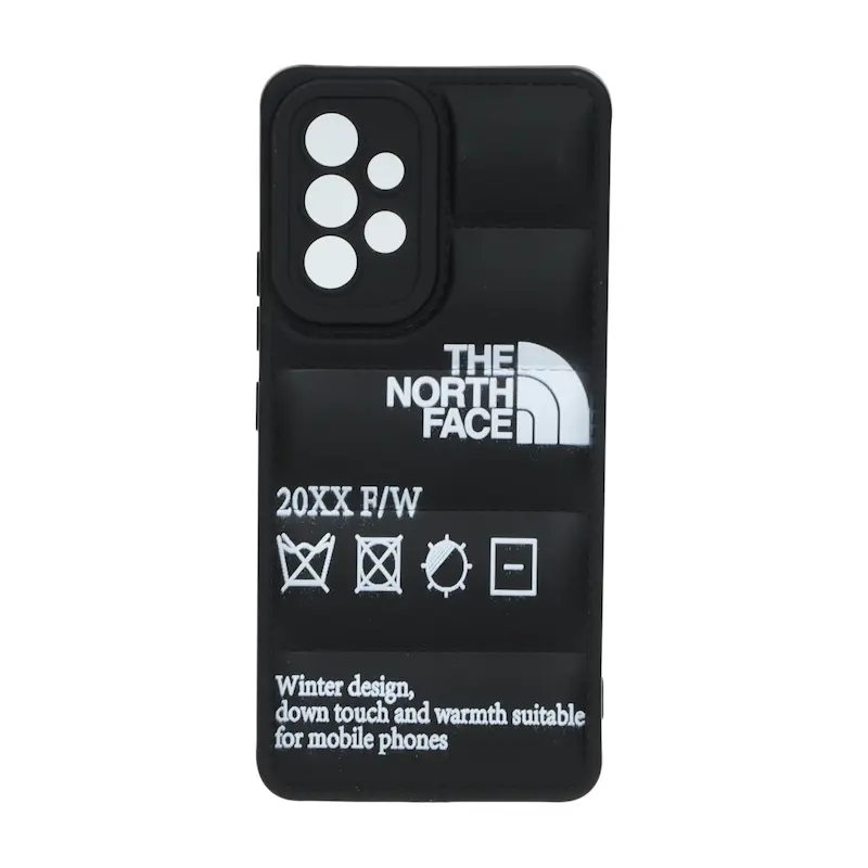 قاب گوشی Galaxy A53 سامسونگ سیلیکون ژله ای پافر PC فانتزی زیر بسته محافظ لنز دار اسپرت مشکی کد 106835