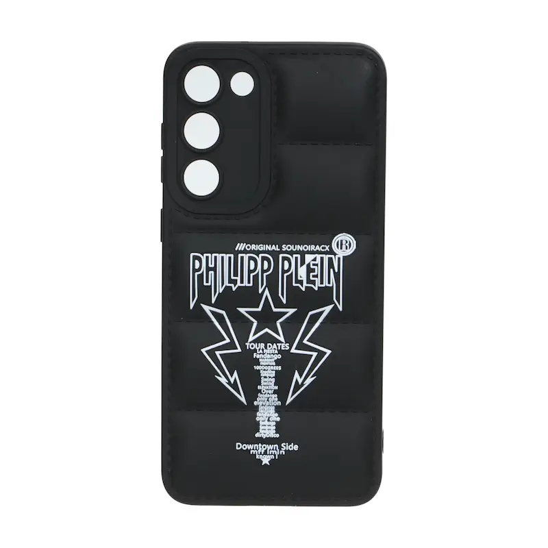 قاب گوشی Galaxy S23 Plus سامسونگ سیلیکون ژله ای پافر PC فانتزی زیر بسته محافظ لنز دار اسپرت مشکی کد 106867