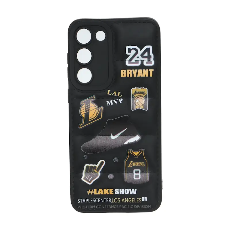 قاب گوشی Galaxy S23 Plus سامسونگ سیلیکون ژله ای پافر PC فانتزی زیر بسته محافظ لنز دار اسپرت مشکی کد 106871