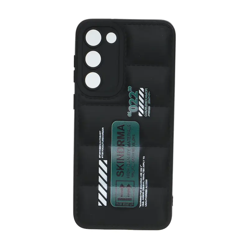 قاب گوشی Galaxy S23 Plus سامسونگ سیلیکون ژله ای پافر PC فانتزی زیر بسته محافظ لنز دار اسپرت مشکی کد 106873