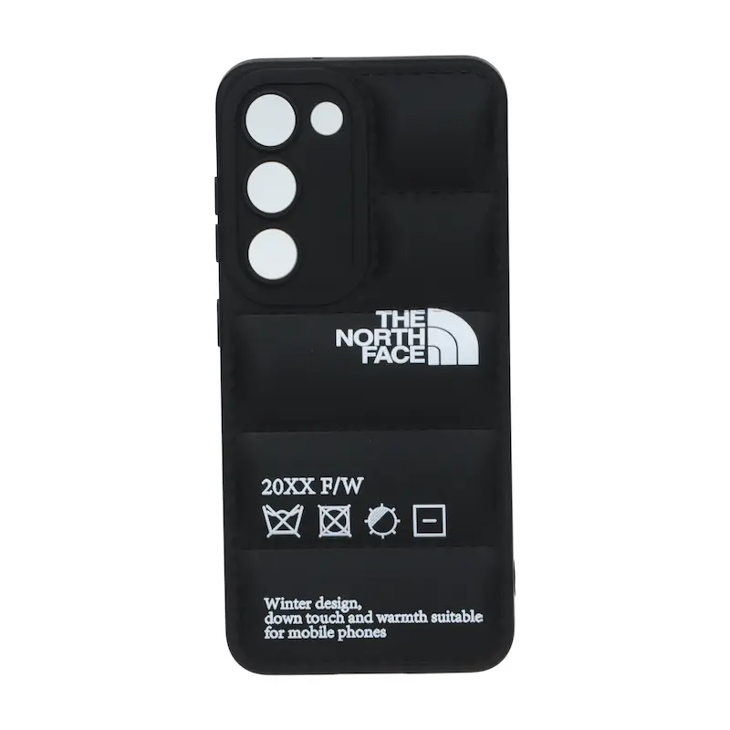 قاب گوشی Galaxy S23 سامسونگ سیلیکون ژله ای پافر PC فانتزی زیر بسته محافظ لنز دار اسپرت مشکی کد 106883