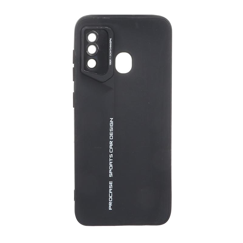 قاب گوشی Galaxy A20 / A30 سامسونگ سری Porsche Design سیلیکونی ژله ای محافظ لنز دار مشکی کد 106701