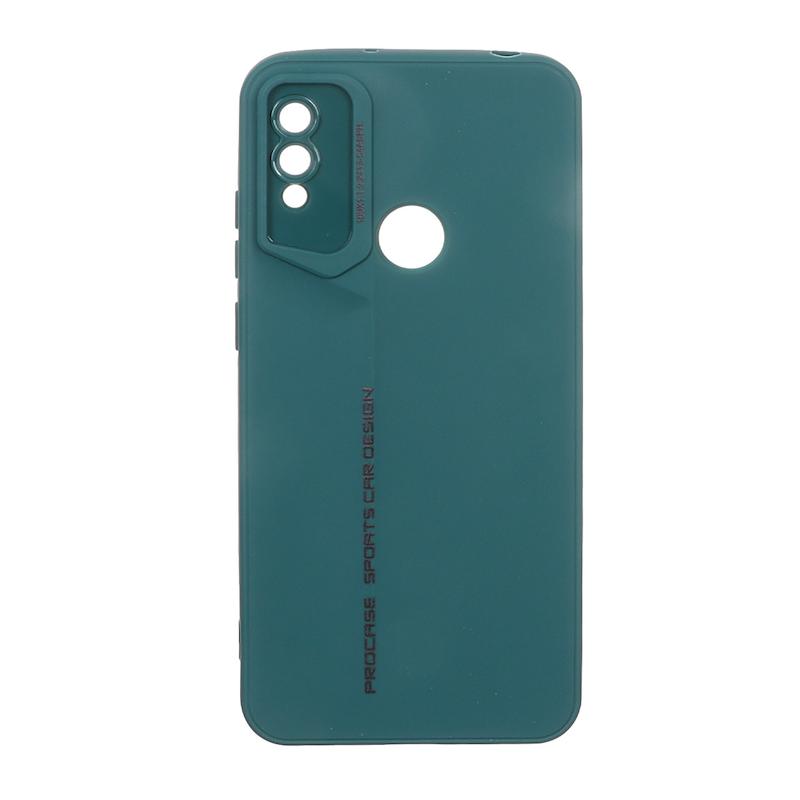 قاب گوشی Y6 2019 / Y6 Prime 2019 / Y6S / Honor 8A هوآوی سری Porsche Design سیلیکونی ژله ای محافظ لنز دار سبز کد 106720