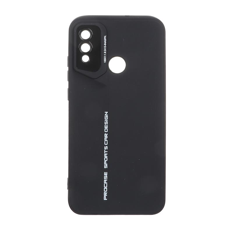 قاب گوشی Honor 10 Lite / Huawei P Smart 2019 هوآوی سری Porsche Design سیلیکونی ژله ای محافظ لنز دار مشکی کد 106725