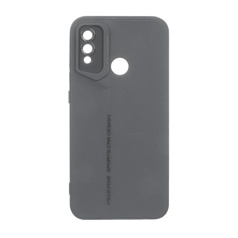 قاب گوشی Honor 10 Lite / Huawei P Smart 2019 هوآوی سری Porsche Design سیلیکونی ژله ای محافظ لنز دار طوسی کد 106727