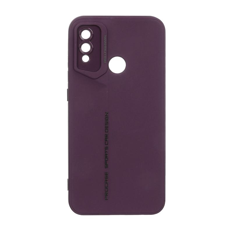 قاب گوشی Honor 10 Lite / Huawei P Smart 2019 هوآوی سری Porsche Design سیلیکونی ژله ای محافظ لنز دار بنفش کد 106728