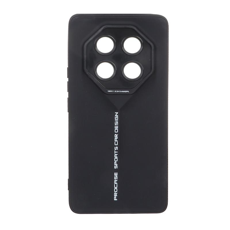 قاب گوشی Honor X9C آنر سری Porsche Design سیلیکونی ژله ای محافظ لنز دار مشکی کد 106740