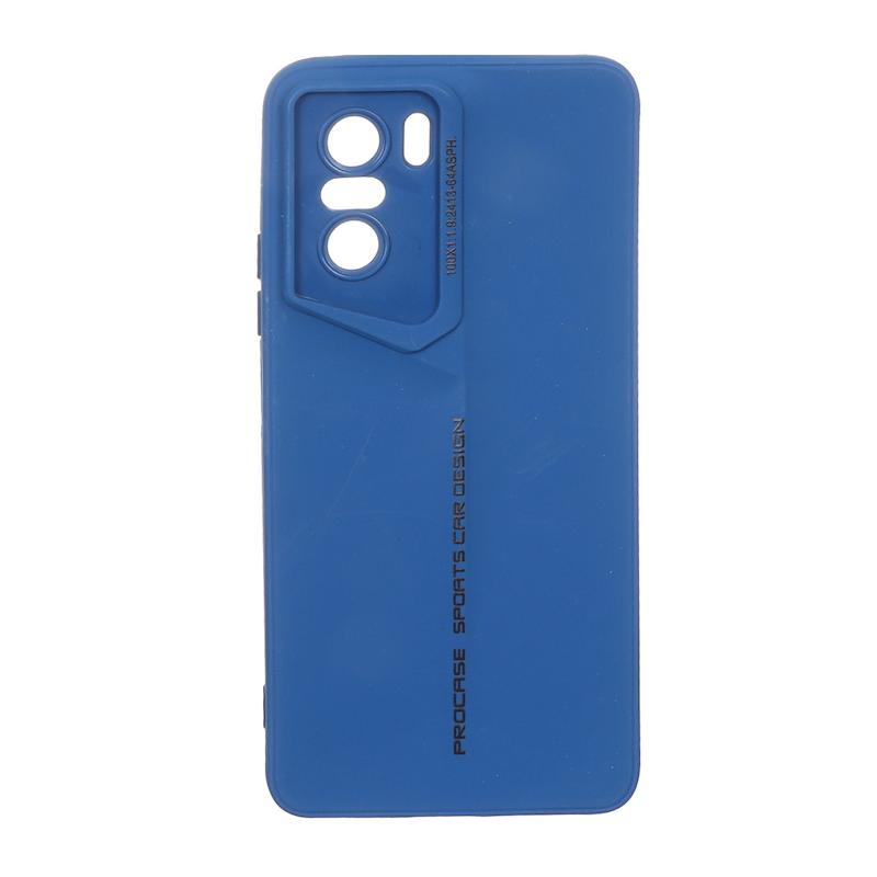 قاب گوشی Poco F3 / Mi 11i شیائومی سری Porsche Design سیلیکونی ژله ای محافظ لنز دار آبی کد 106749