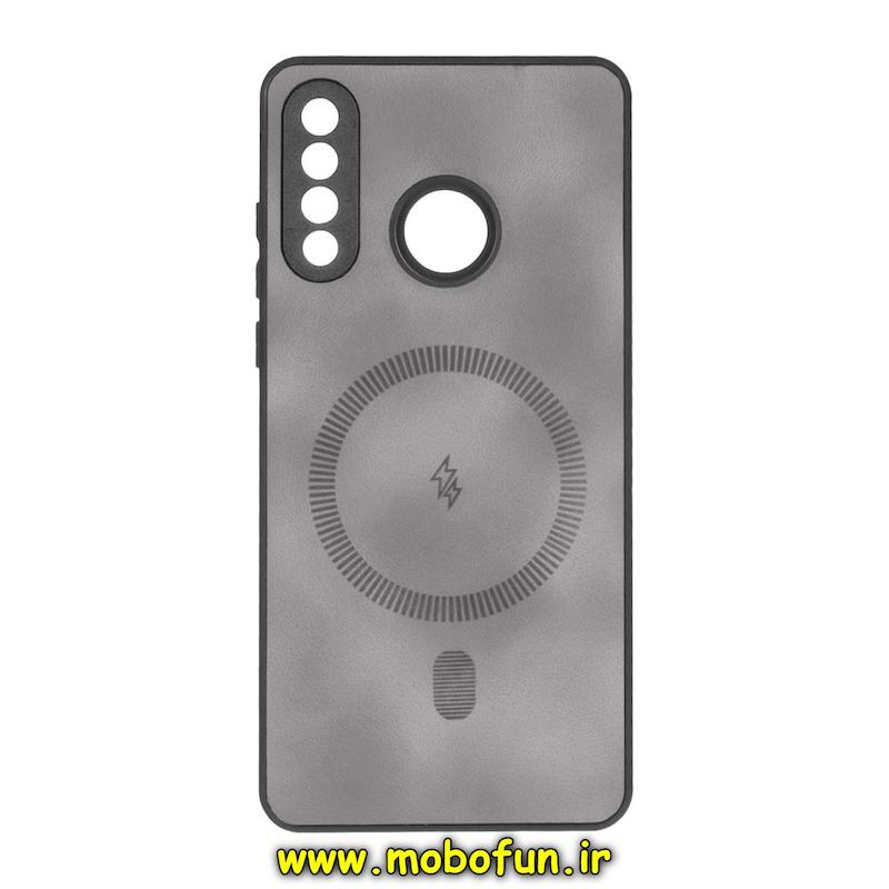 قاب گوشی Huawei P30 Lite هوآوی NEW CASE جیر درجه یک HARD طرح مگ سیف طوسی کد 94694