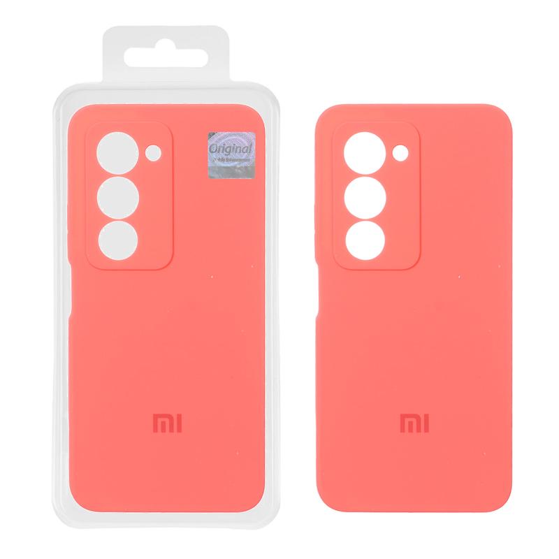 قاب گوشی Redmi 15 4G شیائومی سیلیکونی اورجینال پاک کنی درجه یک زیربسته مرجانی کد 106954