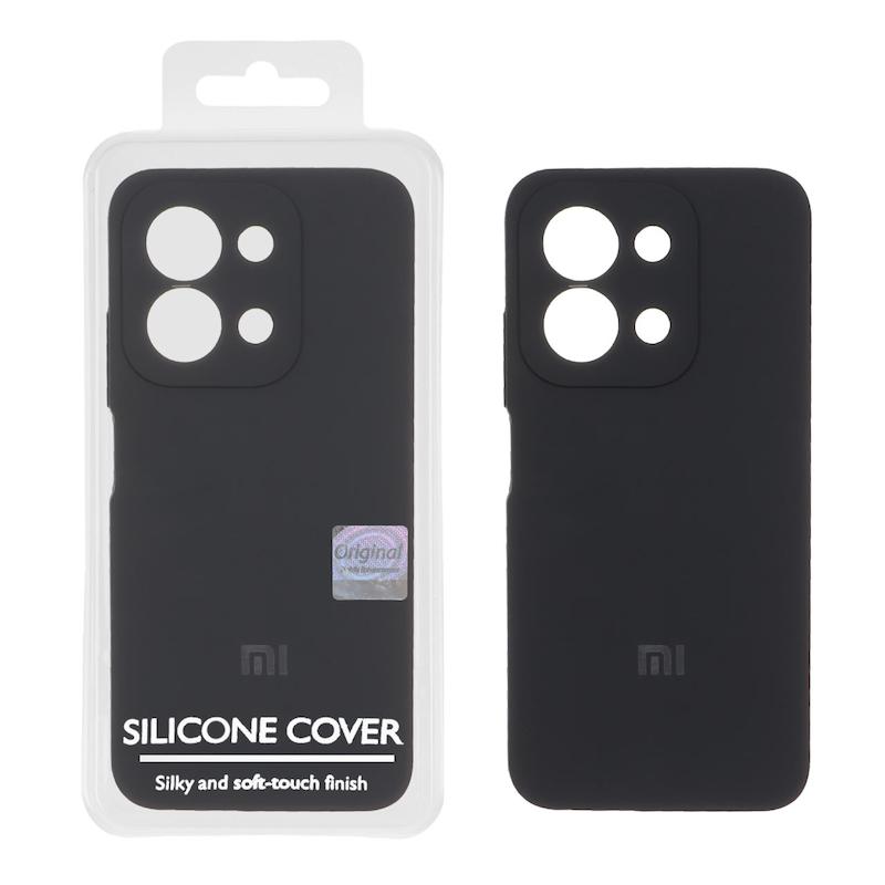 قاب گوشی Redmi 15C / Poco C85 شیائومی سیلیکونی اورجینال پاک کنی درجه یک زیربسته مشکی کد 106965