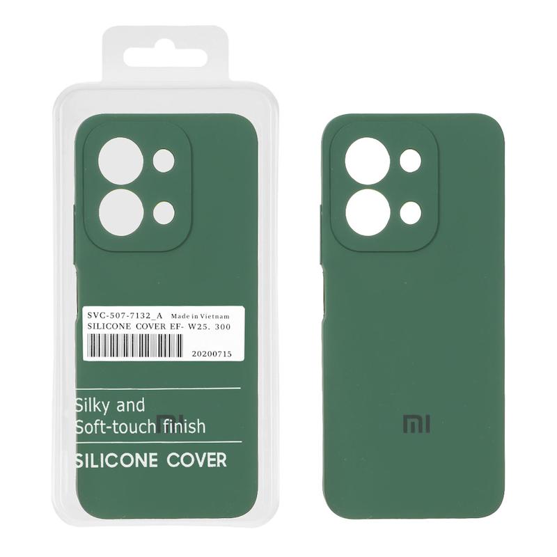 قاب گوشی Redmi 15C / Poco C85 شیائومی سیلیکونی اورجینال پاک کنی درجه یک زیربسته سبز کد 106969