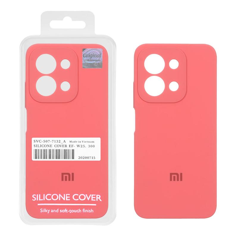 قاب گوشی Redmi 15C / Poco C85 شیائومی سیلیکونی اورجینال پاک کنی درجه یک زیربسته هلویی کد 106970