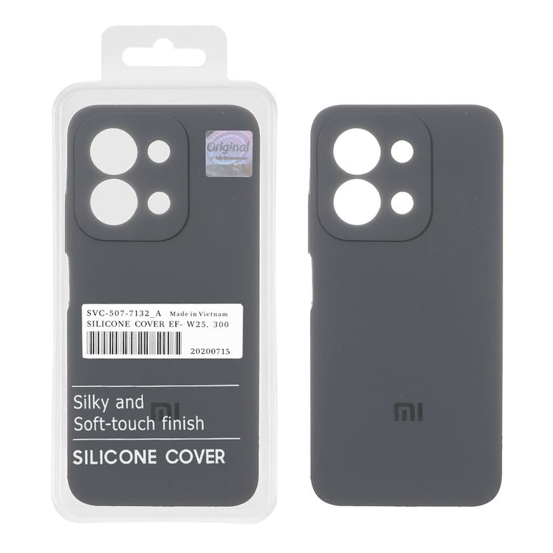 قاب گوشی Redmi 15C / Poco C85 شیائومی سیلیکونی اورجینال پاک کنی درجه یک زیربسته خاکستری کد 106971