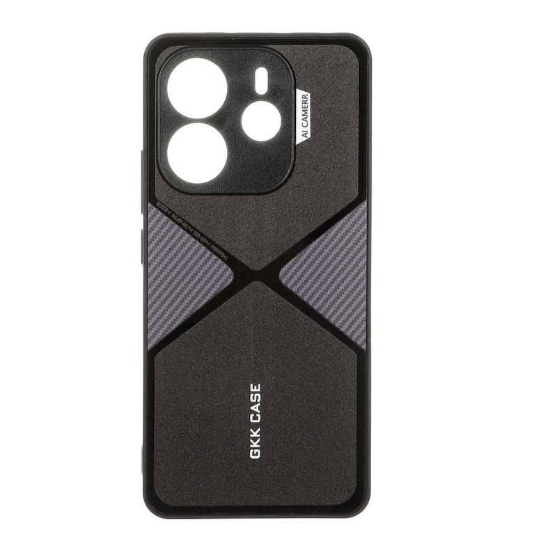قاب گوشی Redmi Note 14 4G شیائومی اورجینال لاکچری دیزاین عنکبوتی GKK CASE آینه ای محافظ لنزدار کد 106670