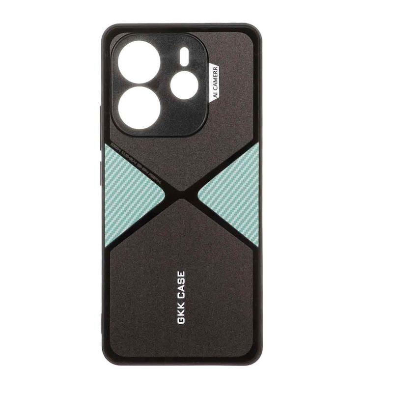 قاب گوشی Redmi Note 14 4G شیائومی اورجینال لاکچری دیزاین عنکبوتی GKK CASE آینه ای محافظ لنزدار کد 106671