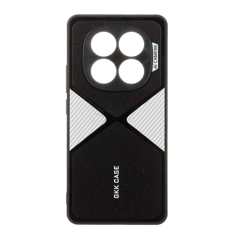 قاب گوشی Redmi Note 14 Pro 4G شیائومی اورجینال لاکچری دیزاین عنکبوتی GKK CASE آینه ای محافظ لنزدار کد 106673
