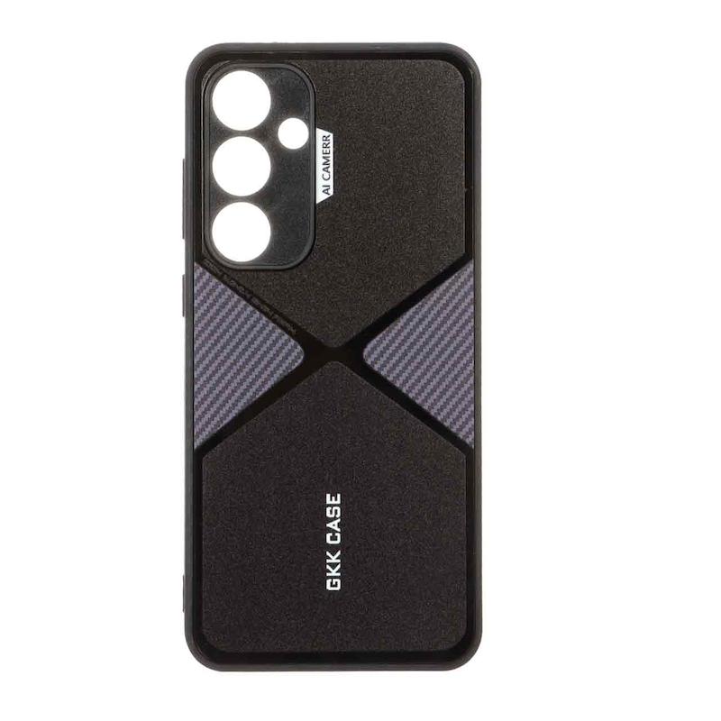 قاب گوشی Galaxy S24 FE سامسونگ اورجینال لاکچری دیزاین عنکبوتی GKK CASE آینه ای محافظ لنزدار کد 106675