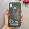 قاب گوشی Galaxy A10S سامسونگ اورجینال GOOD LUCK دور مات طرح LOS ANGELES کد 107026