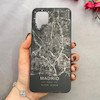 قاب گوشی Galaxy A12 / M12 سامسونگ اورجینال GOOD LUCK دور مات طرح MADRID کد 107039