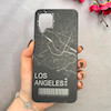 قاب گوشی Galaxy A12 / M12 سامسونگ اورجینال GOOD LUCK دور مات طرح LOS ANGELES کد 107041