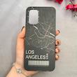 قاب گوشی Galaxy A13 4G / Galaxy A04S سامسونگ اورجینال GOOD LUCK دور مات طرح LOS ANGELES کد 107048