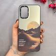 قاب گوشی Galaxy A13 4G / Galaxy A04S سامسونگ اورجینال GOOD LUCK دور مات طرح DESERT کد 107049
