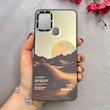قاب گوشی Galaxy A21S سامسونگ اورجینال GOOD LUCK دور مات طرح DESERT کد 107086