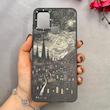 قاب گوشی Galaxy A21S سامسونگ اورجینال GOOD LUCK دور مات طرح شهر شب کد 107091
