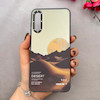 قاب گوشی Galaxy A30S / Galaxy A50S / Galaxy A50 سامسونگ اورجینال GOOD LUCK دور مات طرح DESERT کد 107102