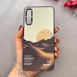 قاب گوشی Galaxy A30S / Galaxy A50S / Galaxy A50 سامسونگ اورجینال GOOD LUCK دور مات طرح DESERT کد 107102