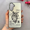 قاب گوشی Galaxy A36 سامسونگ اورجینال GOOD LUCK دور مات طرح قلب کد 107132