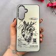 قاب گوشی Galaxy A36 سامسونگ اورجینال GOOD LUCK دور مات طرح قلب کد 107132