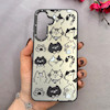 قاب گوشی Galaxy S25 FE سامسونگ اورجینال GOOD LUCK دور مات طرح گربه کد 107176