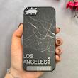 قاب گوشی iPhone 7 / iPhone 8 / iPhone SE 2020 / iPhone SE 2022 آیفون اورجینال GOOD LUCK دور مات طرح LOS ANGELES کد 107200