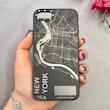 قاب گوشی iPhone 7 / iPhone 8 / iPhone SE 2020 / iPhone SE 2022 آیفون اورجینال GOOD LUCK دور مات طرح NEW YORK کد 107203